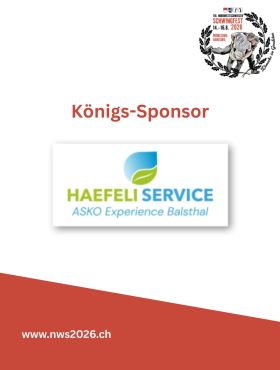 Königliche Freude! 👑🎉

Wir freuen uns riesig, die @haefeli.service als unseren Königssponsor präsentieren zu dürfen. Ein Grossanlass wie das NWS wäre ohne die Unterstützung engagierter Partner nicht möglich.

Herzlichen Dank für die wertvolle Zusammenarbeit! 🤝

#nws2026